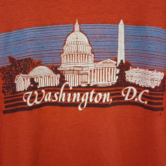 Vintage 80s super thin Washington DC tee - Picture 2 of 6